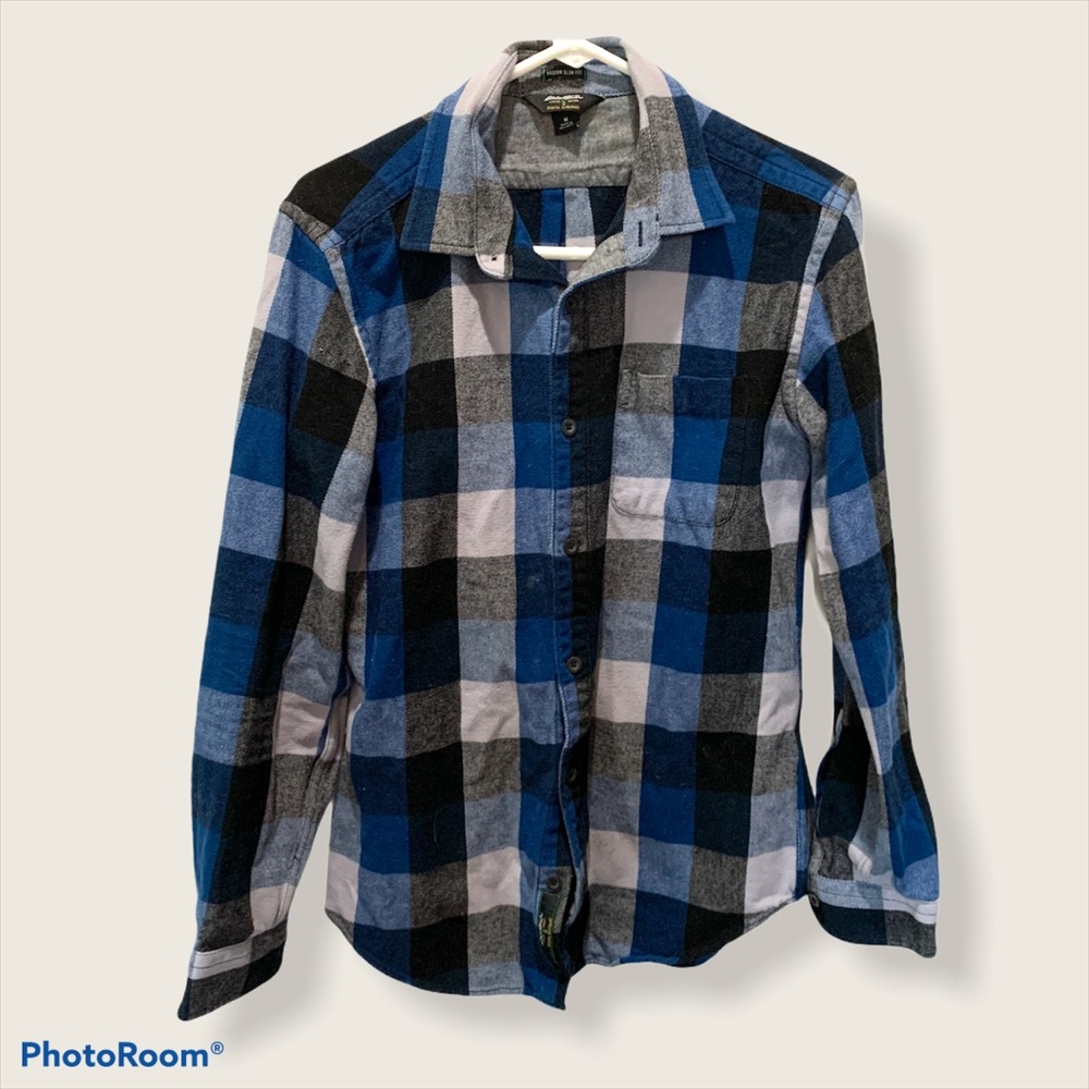 Eddie Bauer plaid Flannel shirt